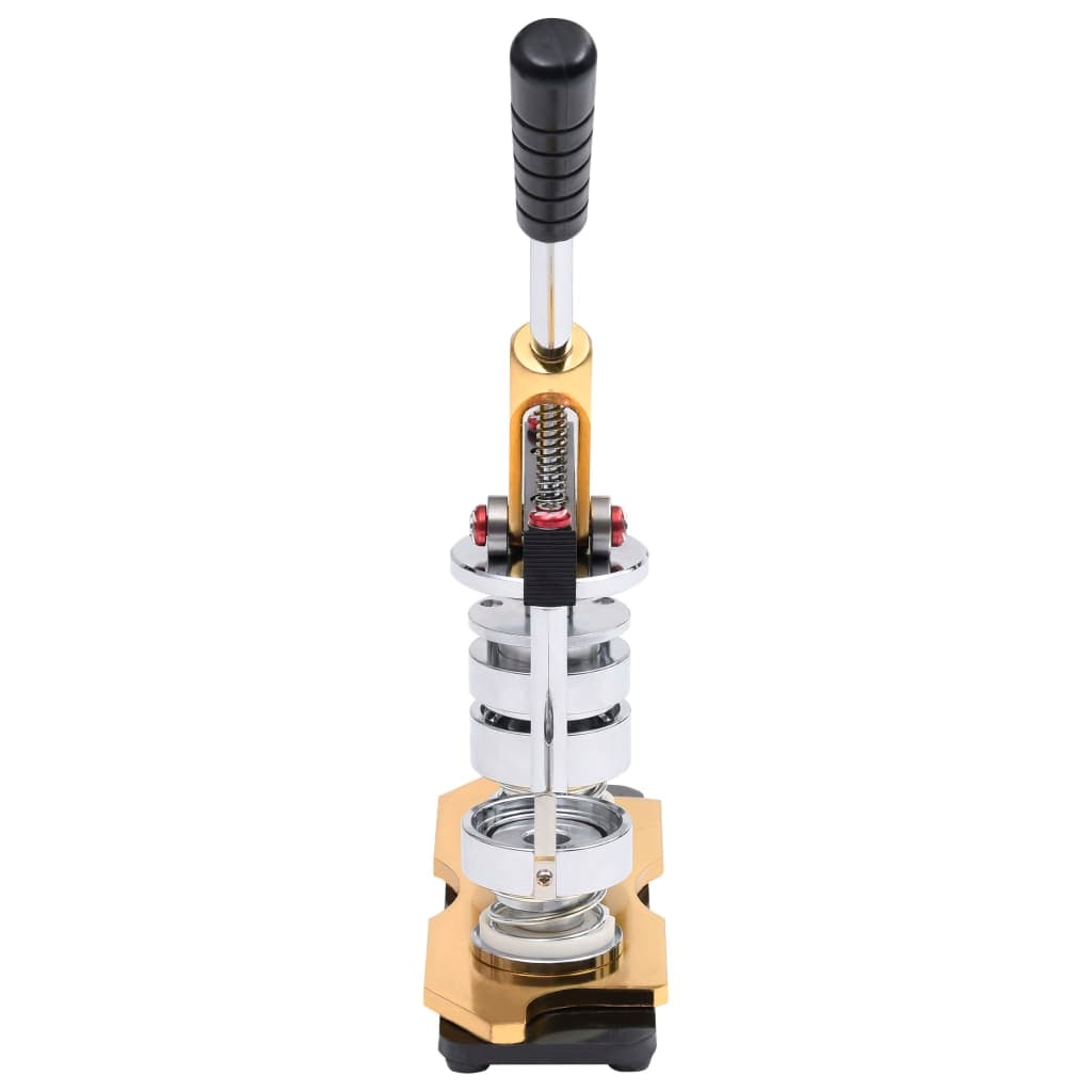 Button Maker with Circle Cutter and Rotary Die