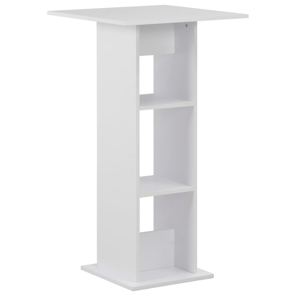 Bartisch 60 x 60 x 110 cm aus Holzwerkstoff