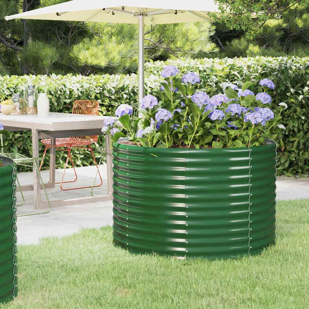 Huerto elevado galvanizado 100 cm