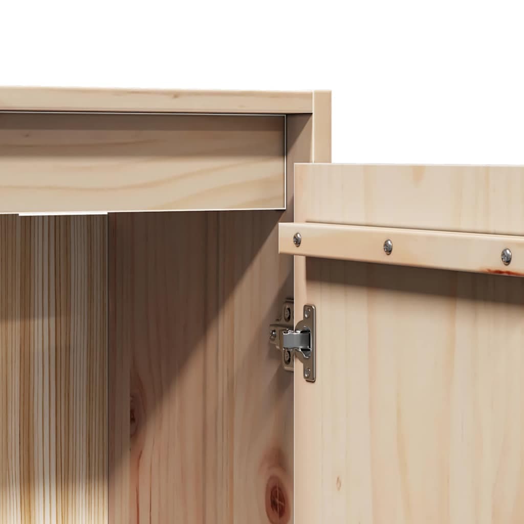 Hängeschrank Massivkiefer 30 cm, 2er Set