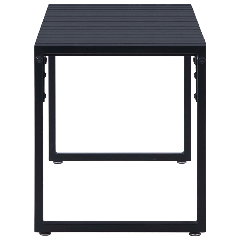 Gartenbank aus PS-Kunststoff, 120,5 cm