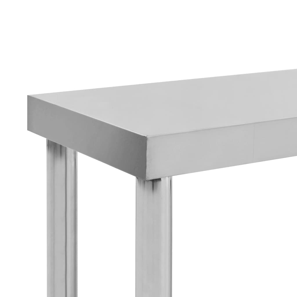   2-tier workbench riser 120 x stainless steel
