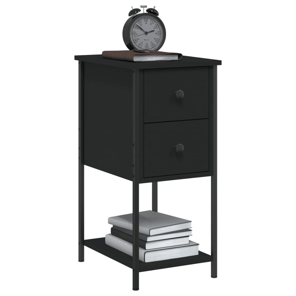 Nachttisch Holz 2er-Set 32 cm