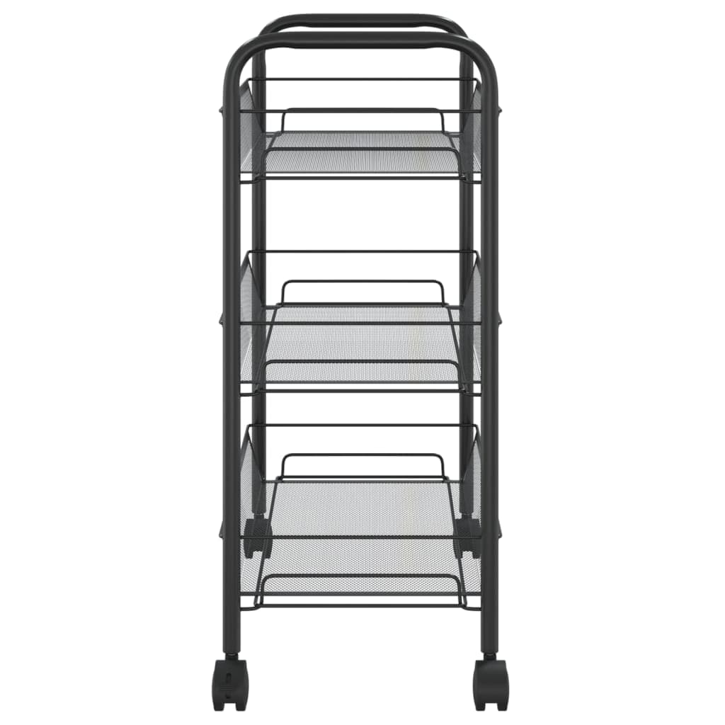 3-Tier Iron Kitchen Cart