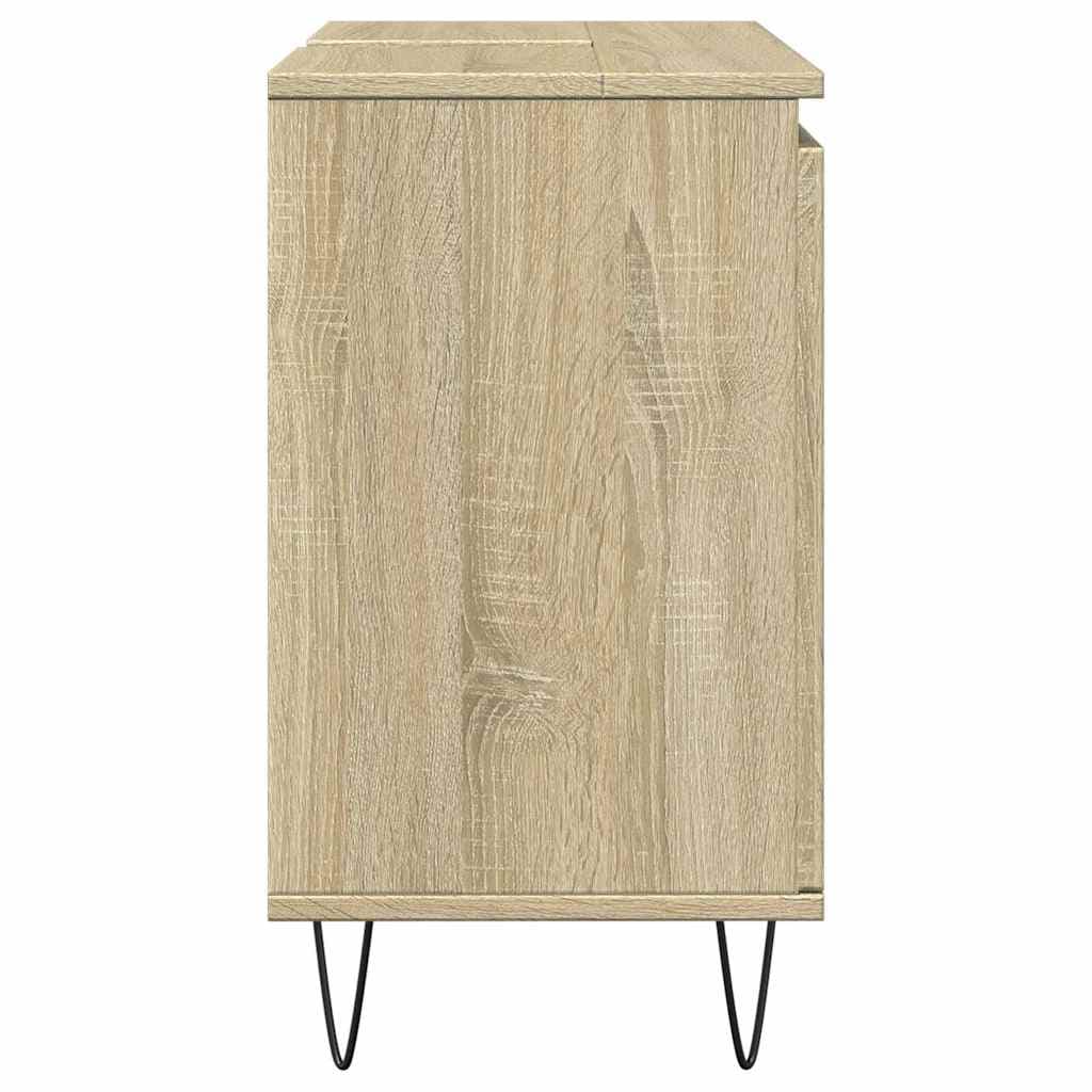 Badezimmerschrank Sonoma-Eiche 58x33x60 cm