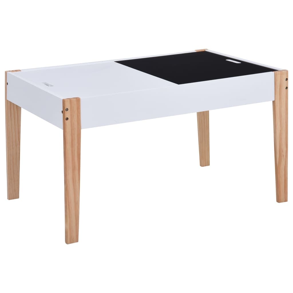 3-teiliges Kindersitzset mit Kreidetafel, Schwarz und Weiß