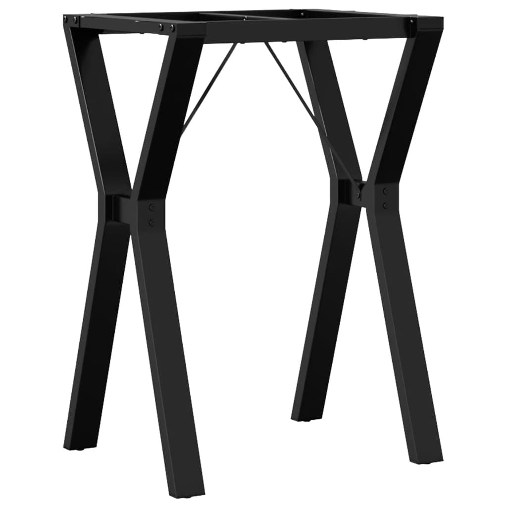 Y-förmiges Tischgestell aus Stahl 50x40x73 cm