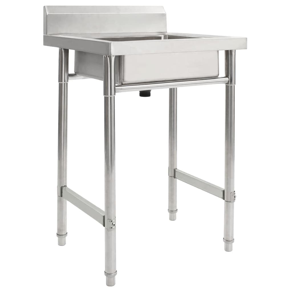 Stainless Steel Sink with Single Bowl