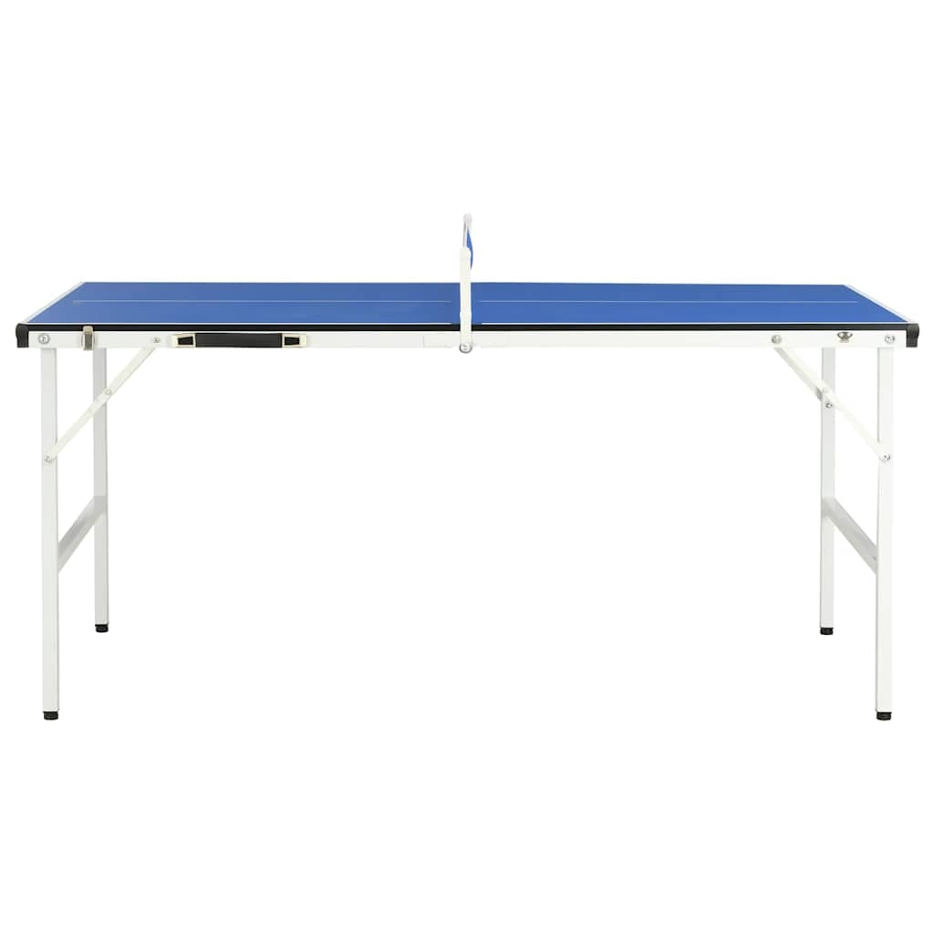 Mesa de tenis de mesa 152 x 76 x 66 cm con red, azul