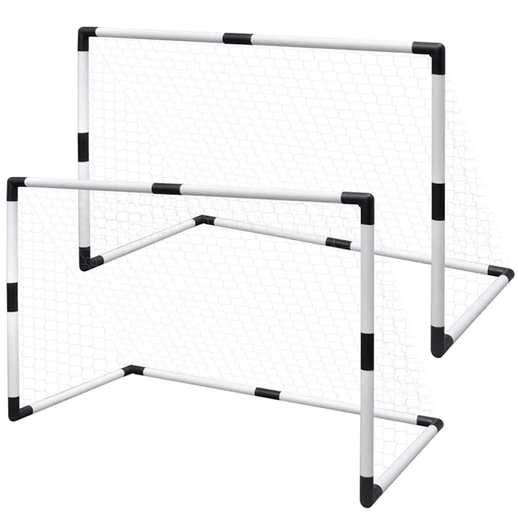 Set 2 mini buts de football pour enfants