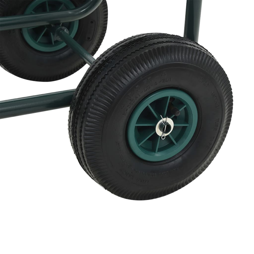 Gartenschlauchtrommel 1/2 Zoll Anschluss 75 m Stahl
