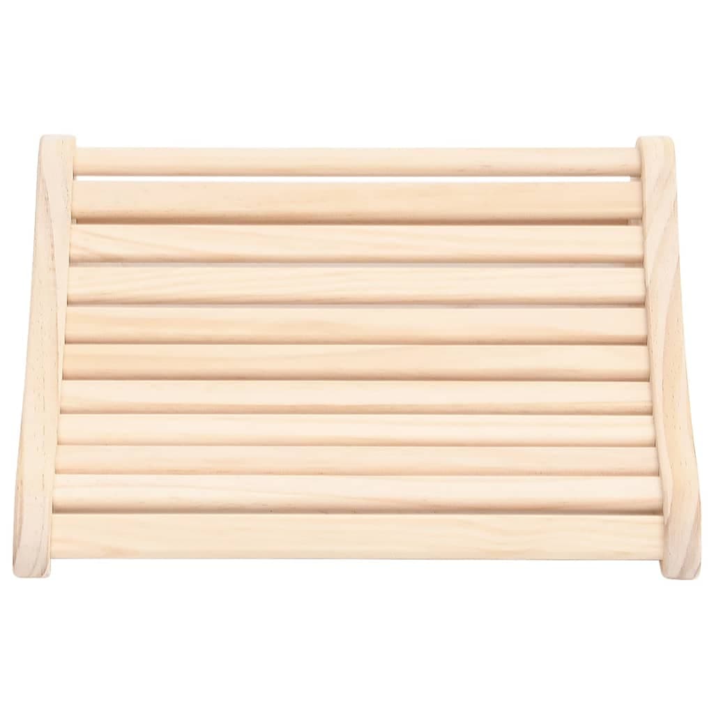Poggiatesta per sauna in legno massello di pino