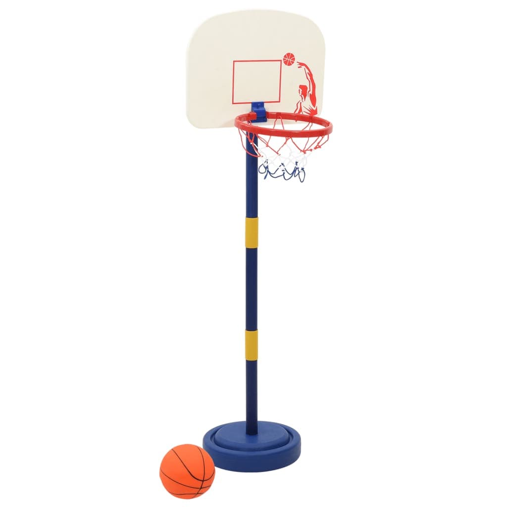 Basketballkorb mit Ständer Ball Pumpe höhenverstellbar
