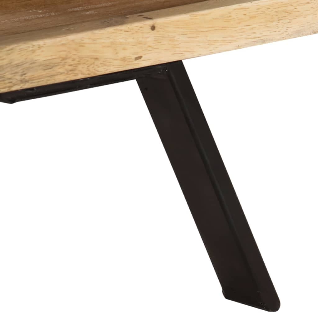 TV-Schrank Massivholz Mango 110x30x40 cm