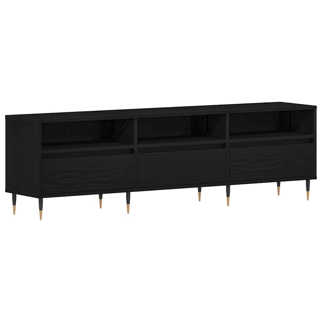TV-Schrank schwarze Eiche 150x30 cm