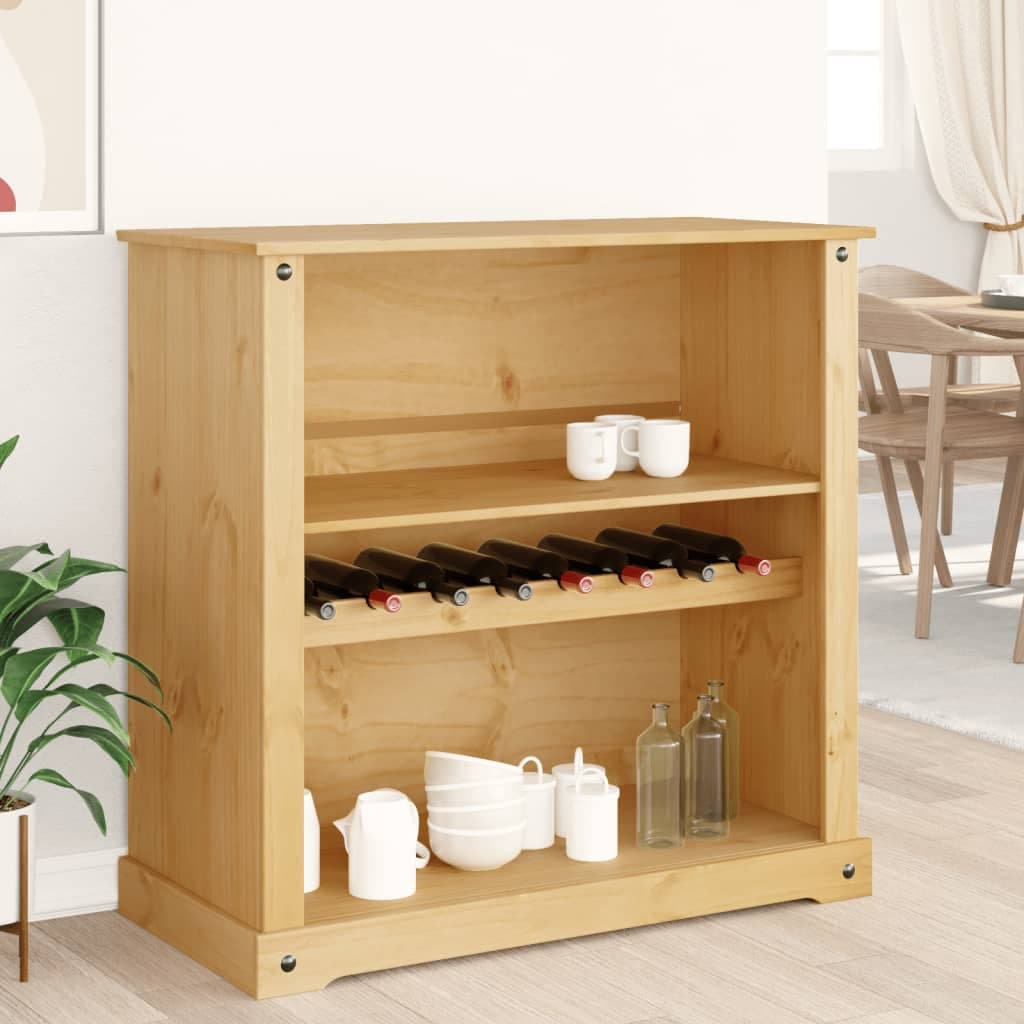 Weinschrank Corona Massivkiefer 107,5x51x105,5 cm