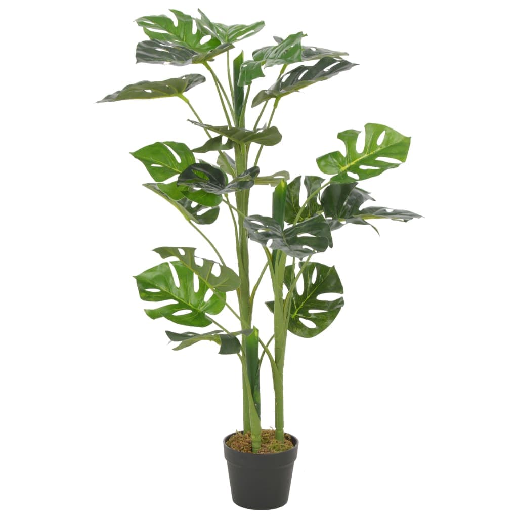 Künstliche Monstera grün 100 cm mit Topf