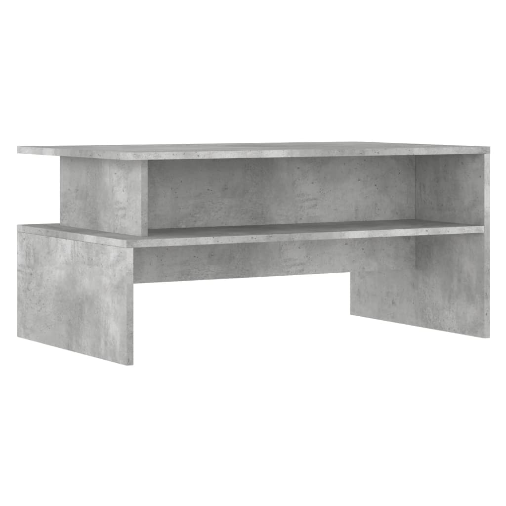 Couchtisch Betonoptik Grau 90x55x42,5 cm