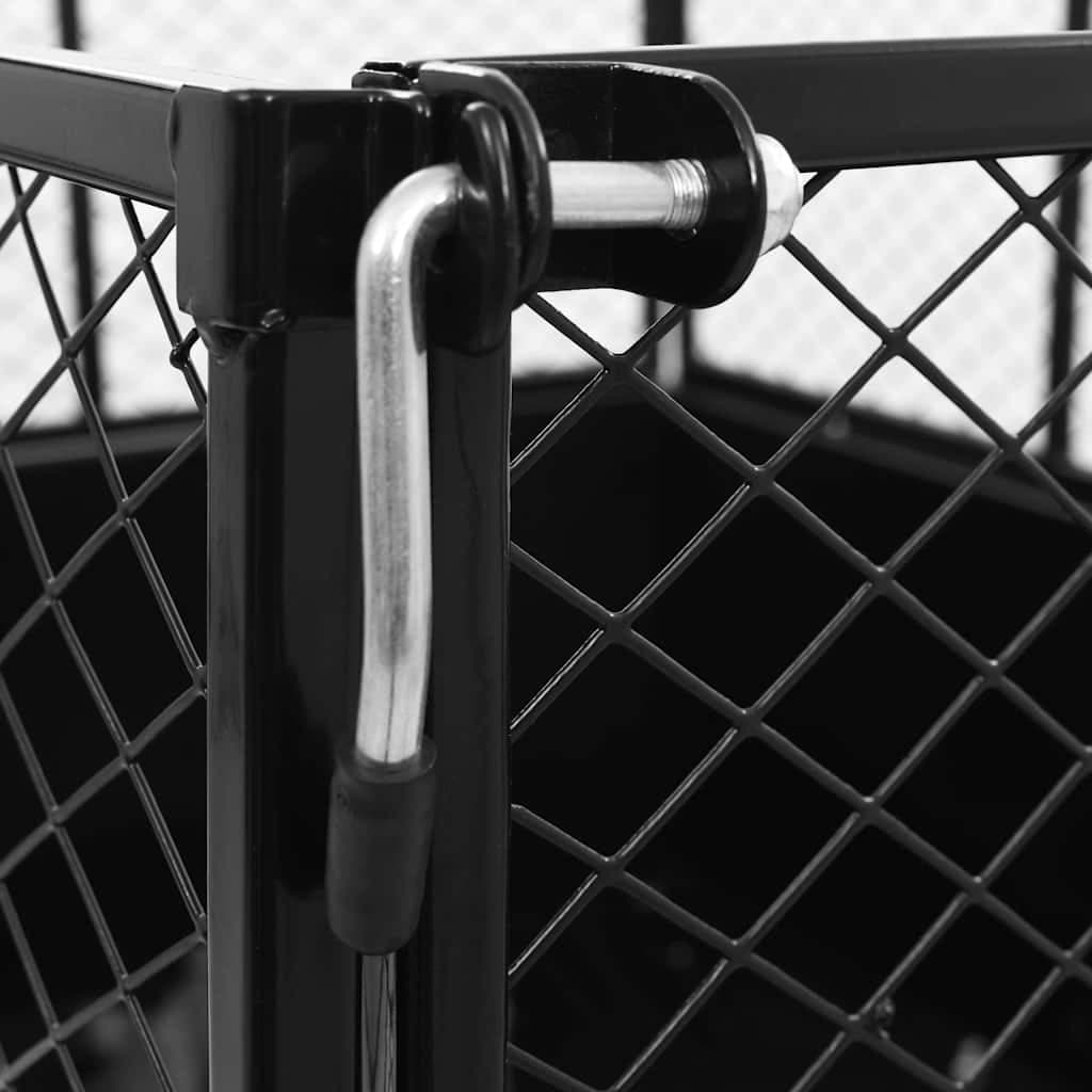 Rimorchio ribaltabile per rasaerba, portata 150 kg