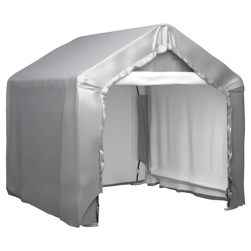 Tenda deposito grigia 180x180 cm in acciaio zincato