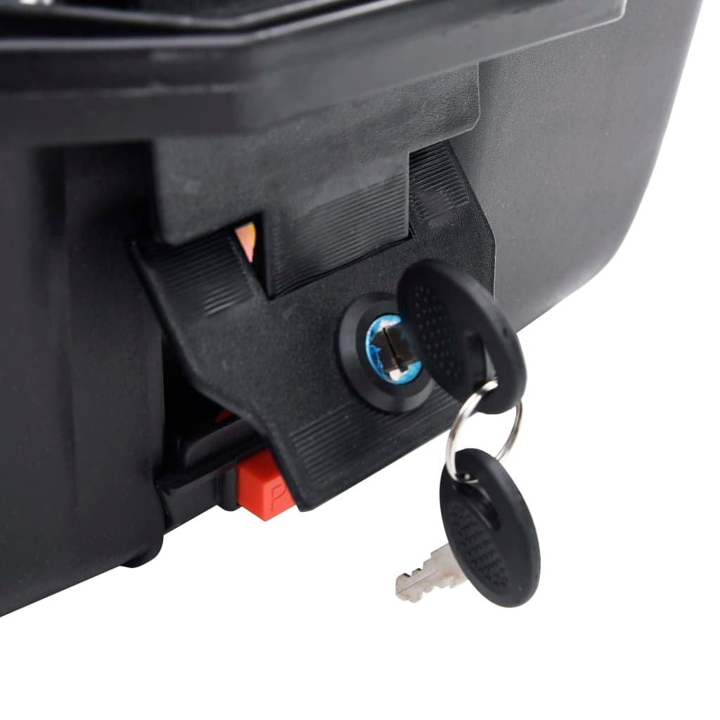 Top case moto da 24 litri per un casco