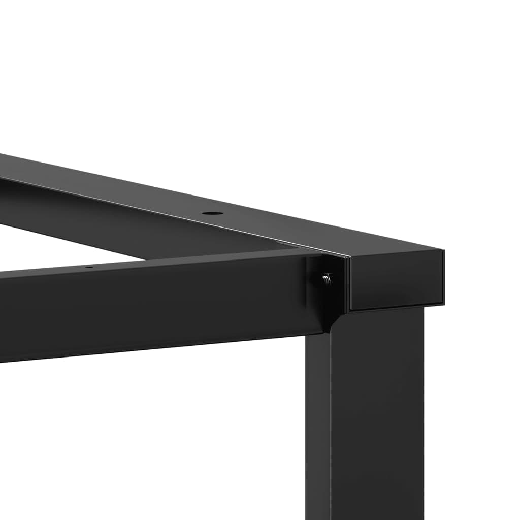 O-förmiges Tischgestell aus Stahl 120x60x73 cm