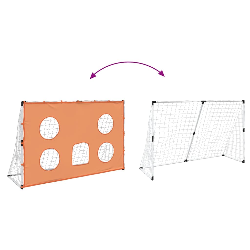 Kinder-Fußballtor mit Zielmatte und Ball