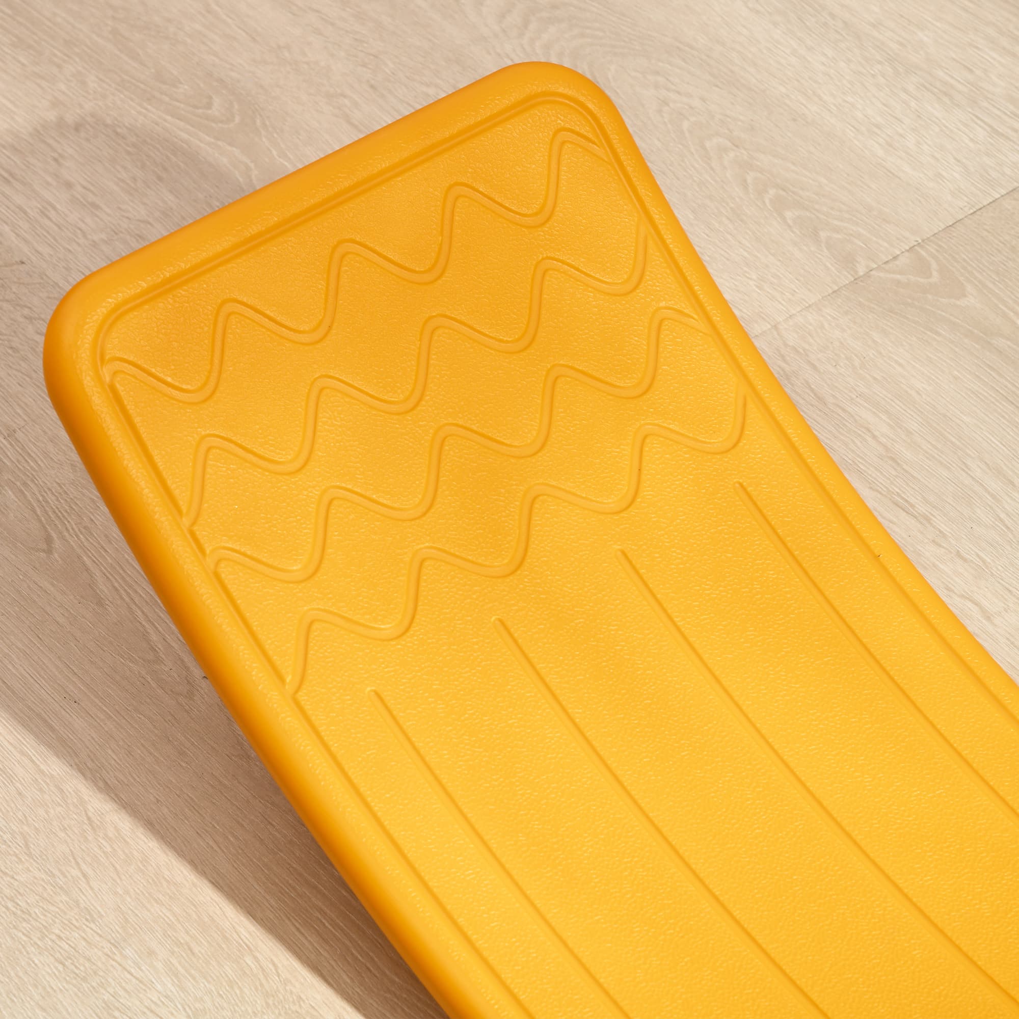 Planche d'équilibre de 32,3" pour enfants et tout-petits, jouet Montessori Waldorf pour les 3-6 ans, orange