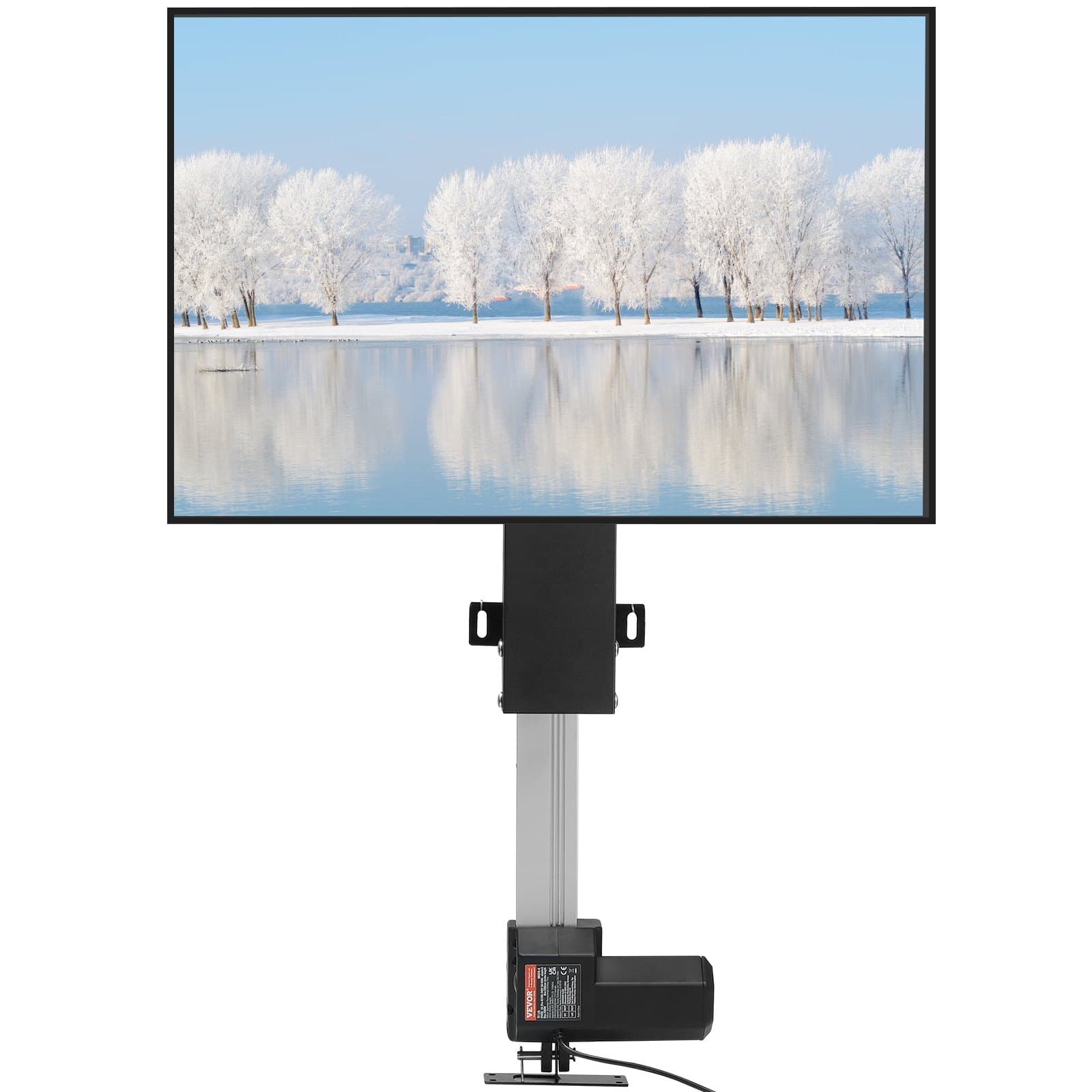 TV-Ständer mit automatischem Lift, 107,4–187,2 cm, bis 60 kg