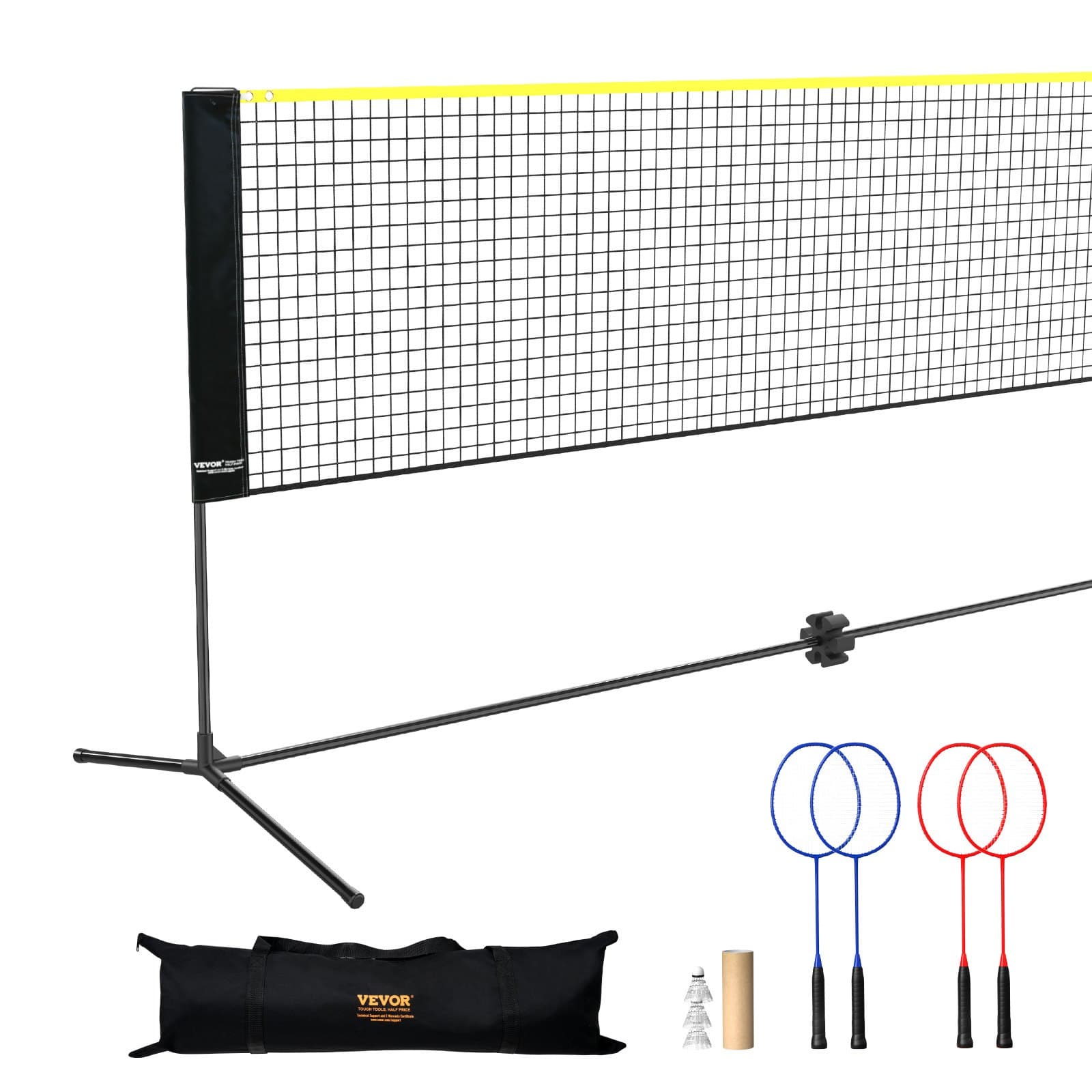606 cm Badminton Netz Set Outdoor Volleyball Pickleball Tennis