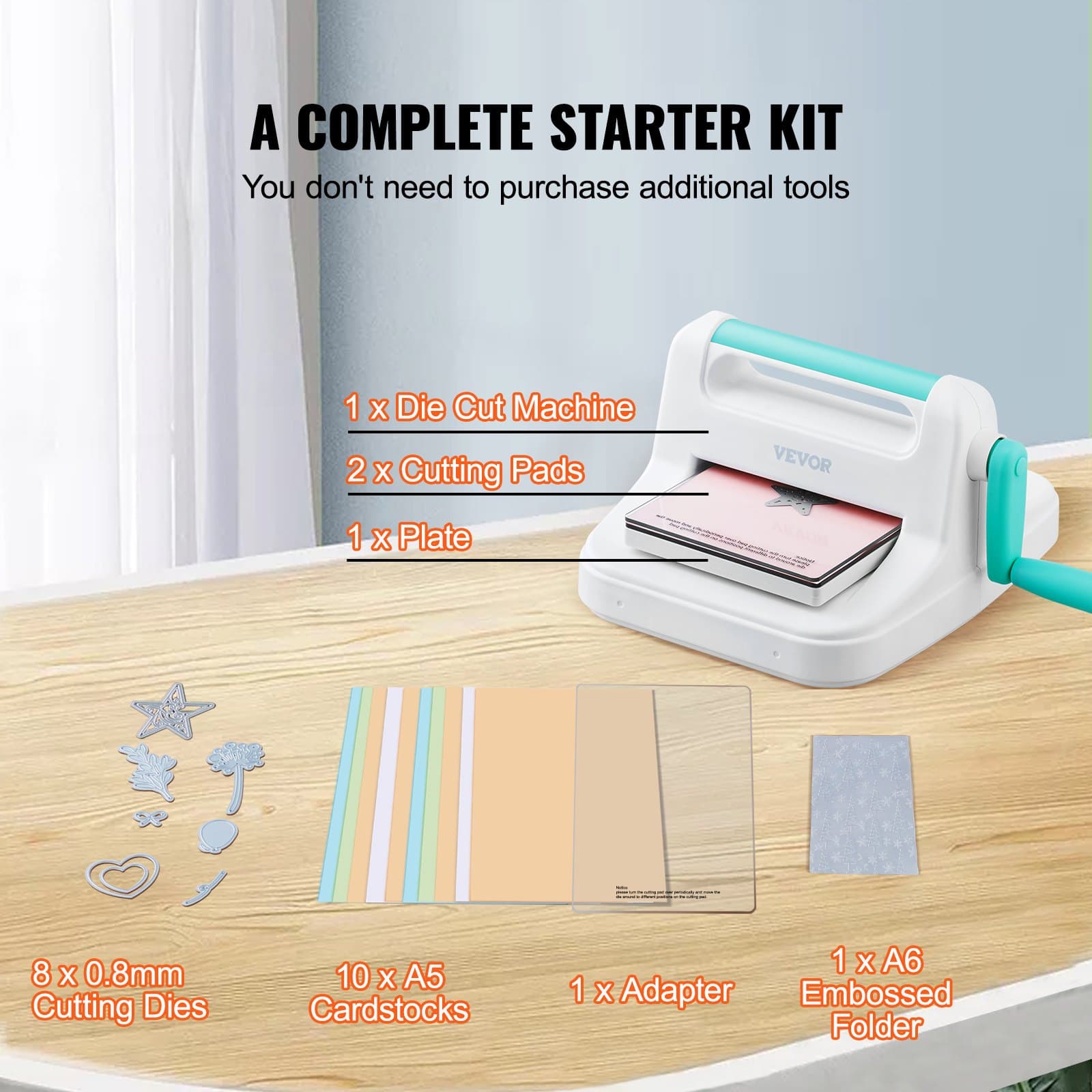 Machine manuelle de découpe et d'embossage pour scrapbooking