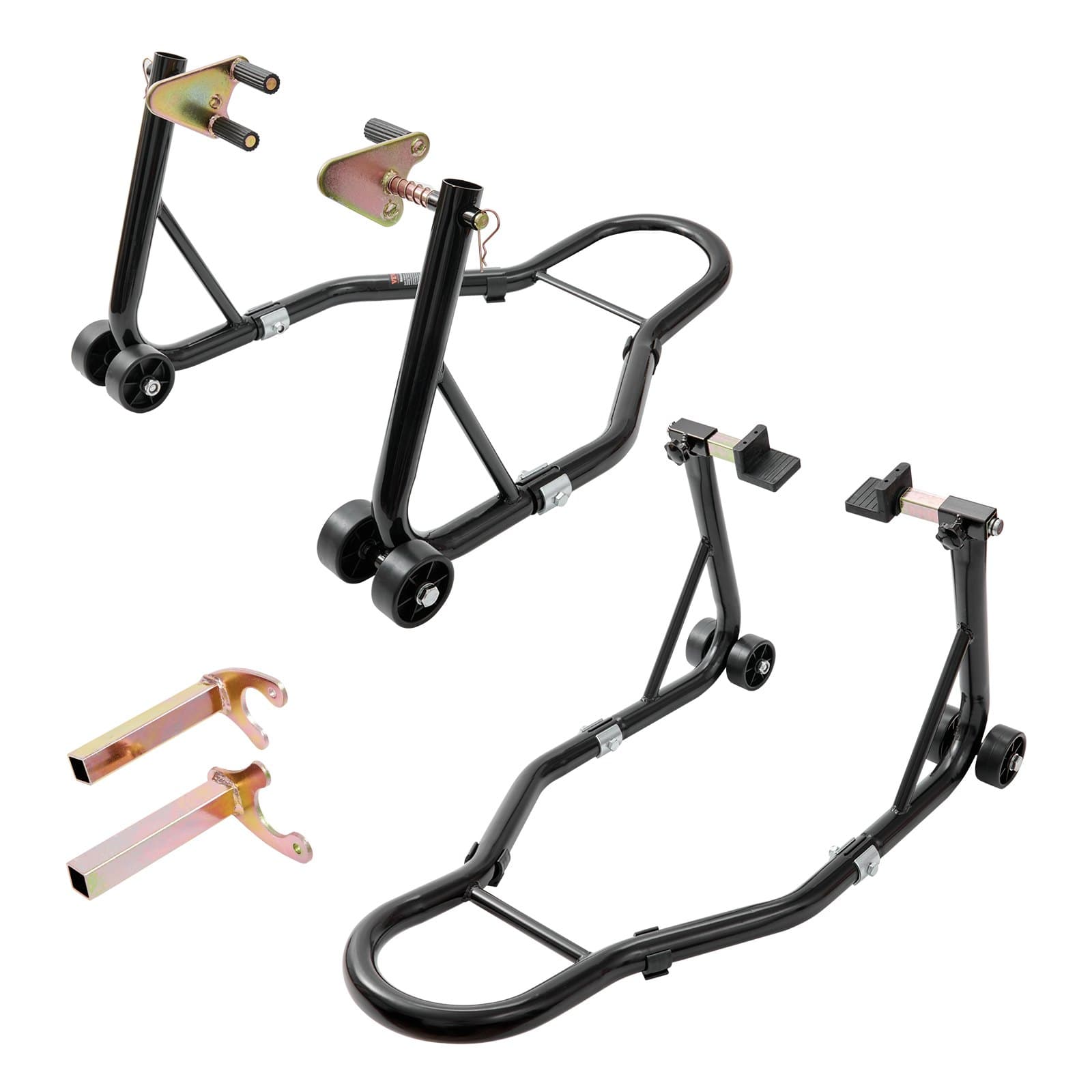 Set cavalletti moto anteriore e posteriore