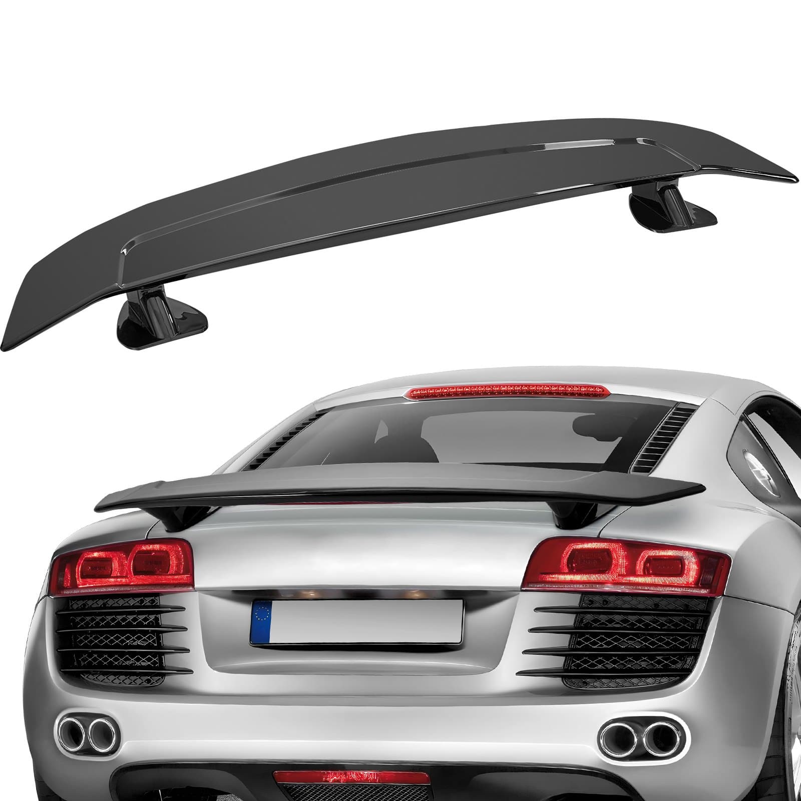 Universeller GT Heckspoiler aus ABS Kunststoff