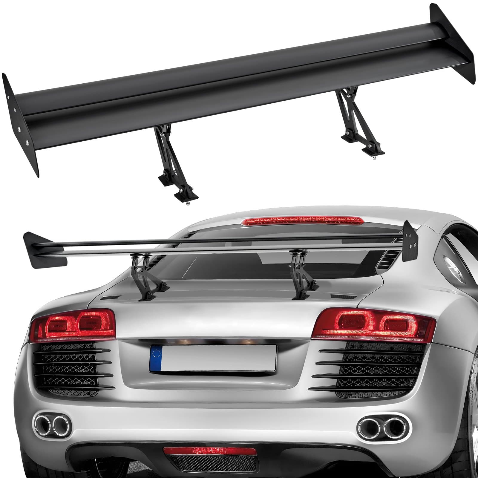 Universeller GT Heckspoiler mit Doppeldecker, 135 cm