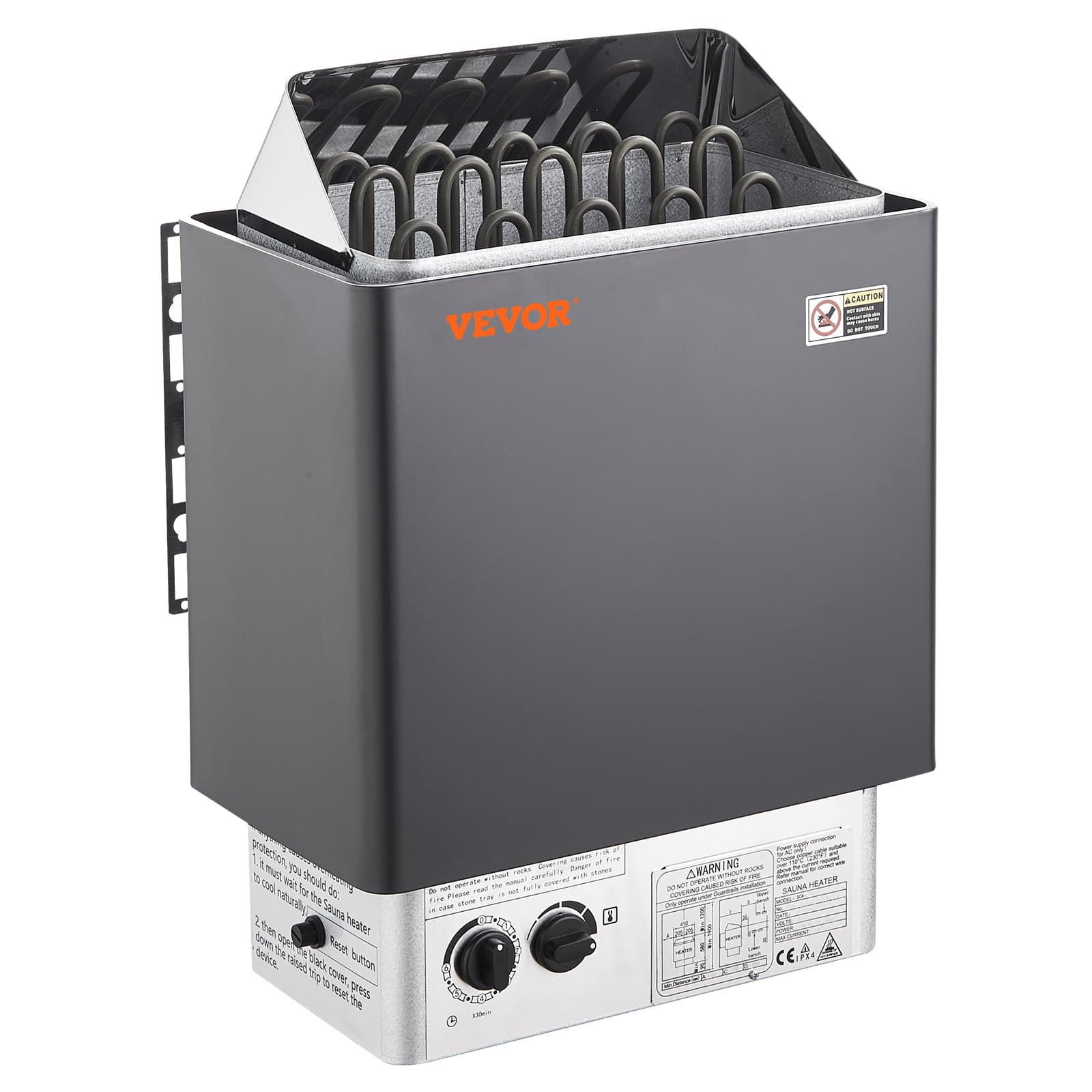 Sauna chauffante portable 8 kW, 400 V, intérieur et extérieur
