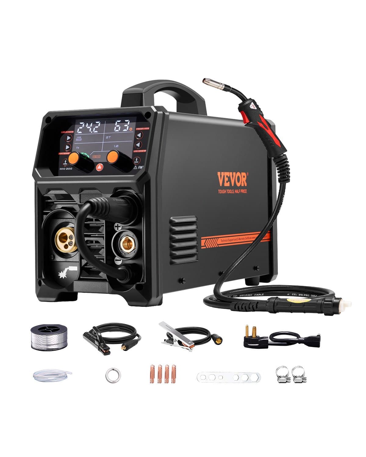 MIG-Schweißgerät 200 A 4-in-1 Mehrprozess-Welder
