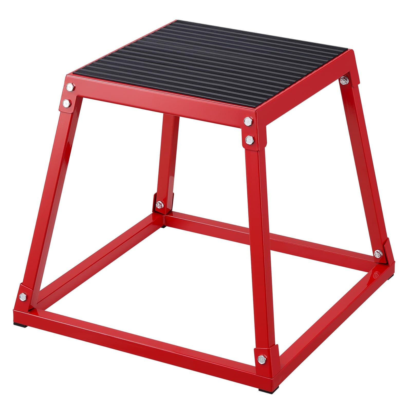 Plyometrische Sprungbox, 458 mm, rot, rutschfest