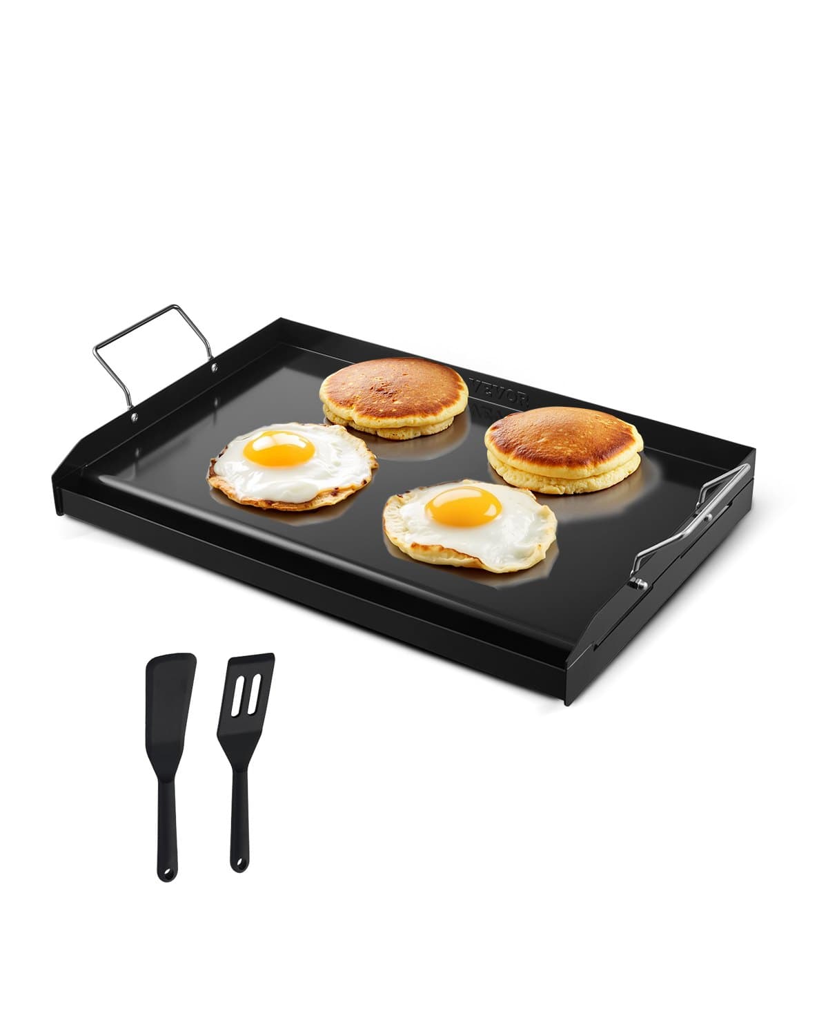 Rectangular Carbon Steel Grill Plate 605 x 360 mm