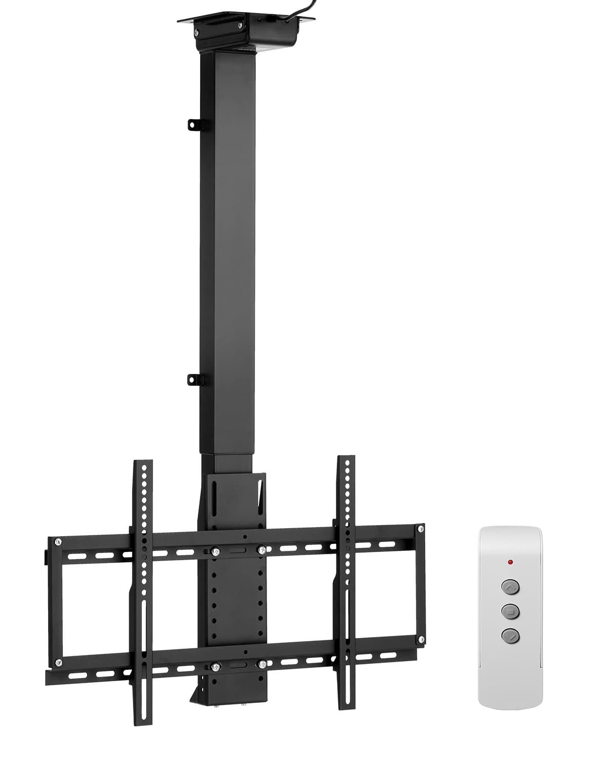 Support mural TV motorisé pour téléviseur de 813 à 1397 mm, support électrique réglable rabattable