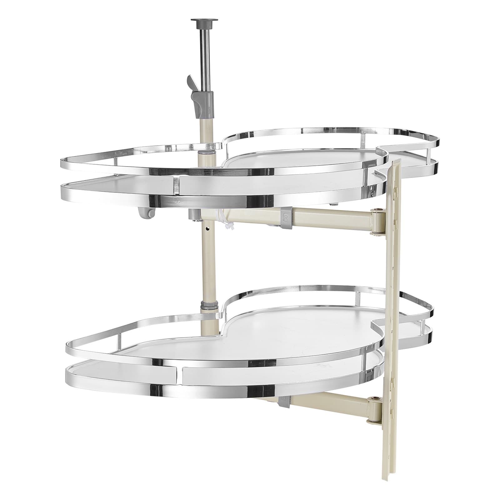 Pull-Out Corner Cabinet Organizer, 2-Tier