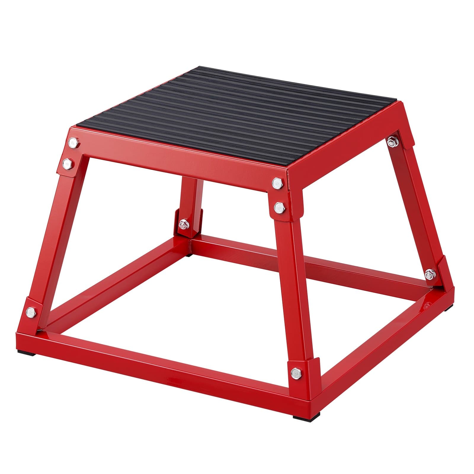 Plyometrische Sprungbox, 305 mm, rot, rutschfest
