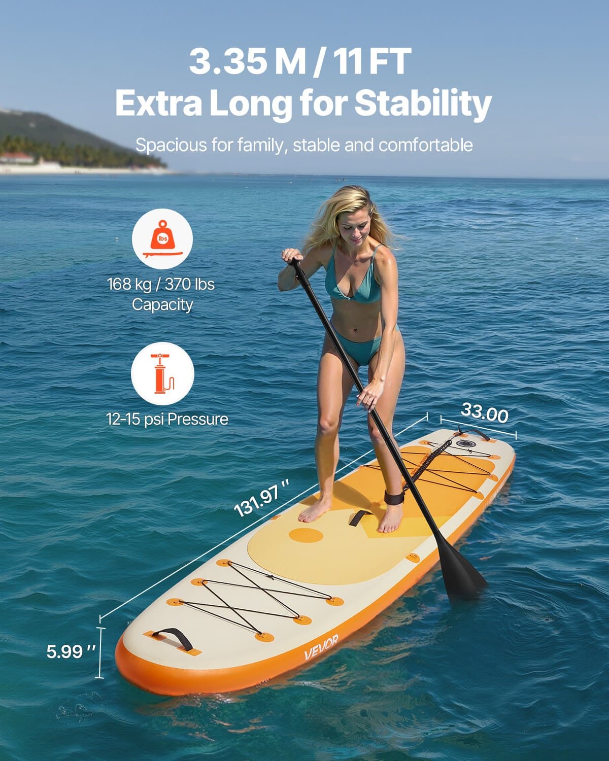 Set completo de paddle surf inflable para jóvenes
