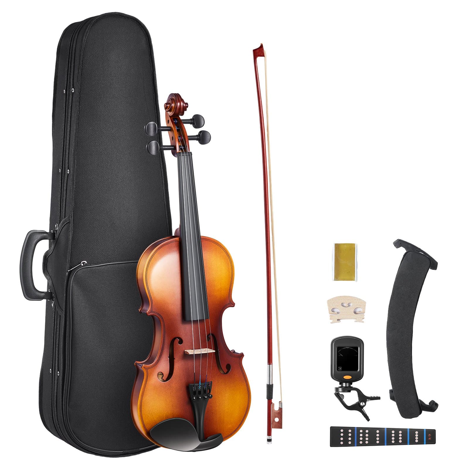 4/4 Violine mit Zubehör-Set und Hartschalenkoffer