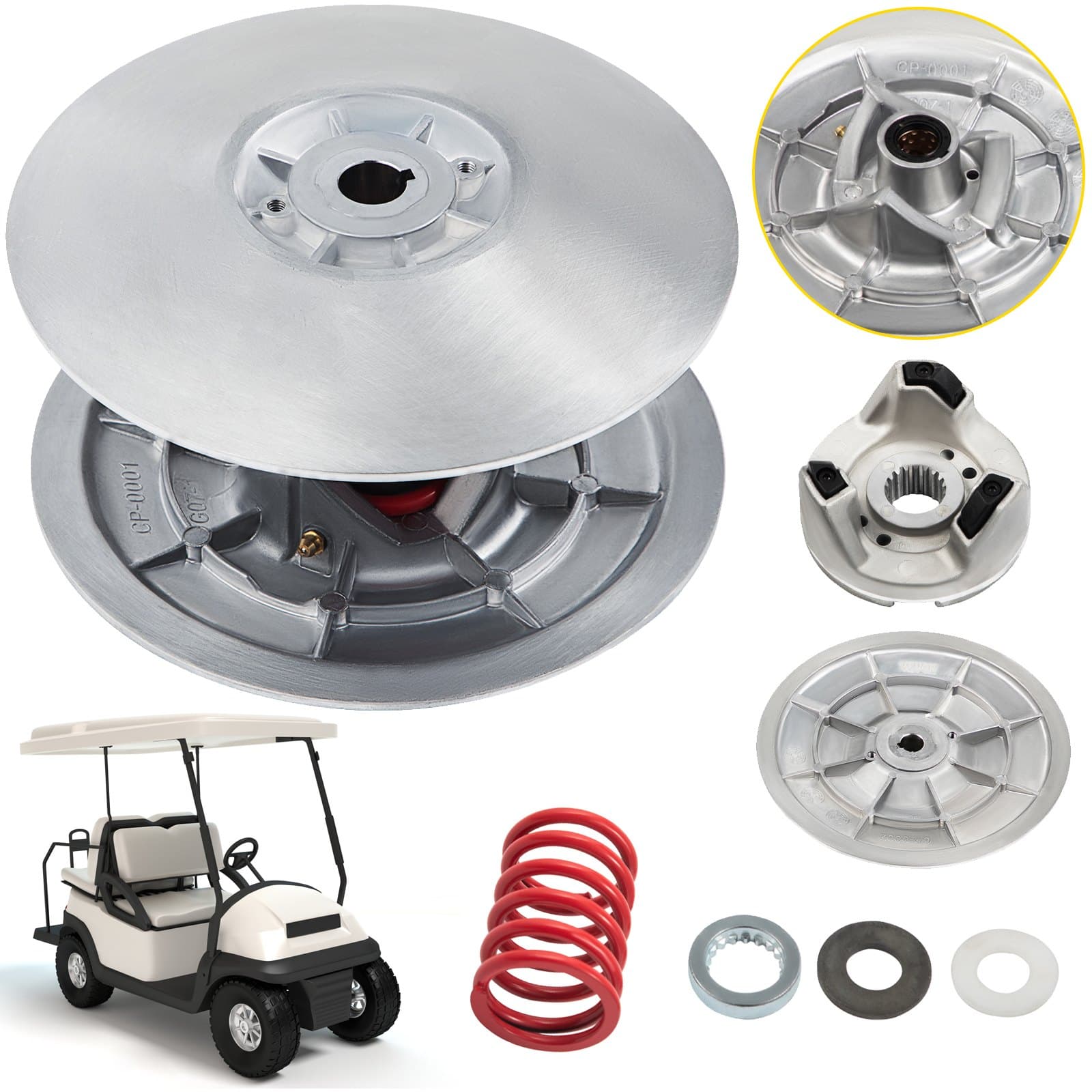 Sekundär-Antriebskupplungsset für Yamaha G2-G28 Golfcart