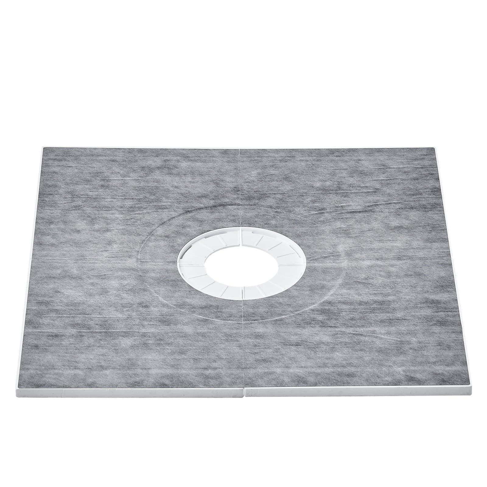 Kit de plato de ducha 914 x 914 x 22 mm con desagüe central