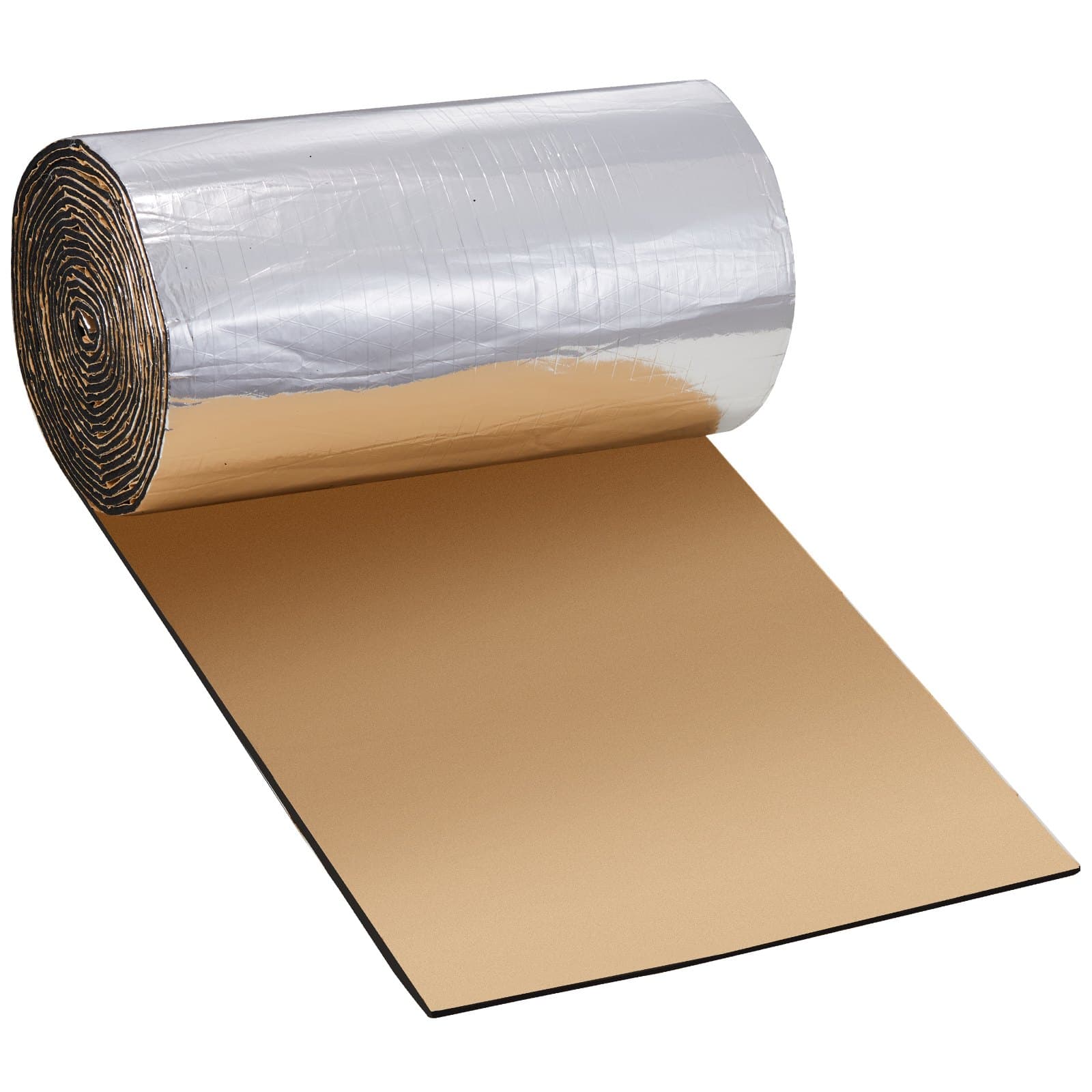 Plancha antivibración autoadhesiva para vehículos, 3,3 m², 5 mm