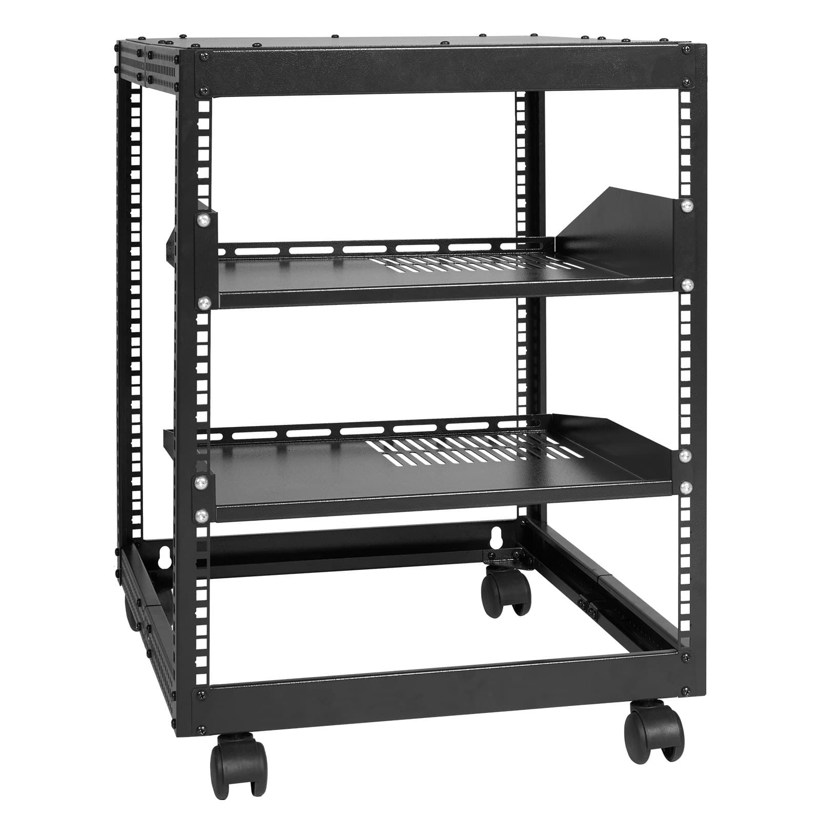 Rack serveur 12U à cadre ouvert et profondeur réglable