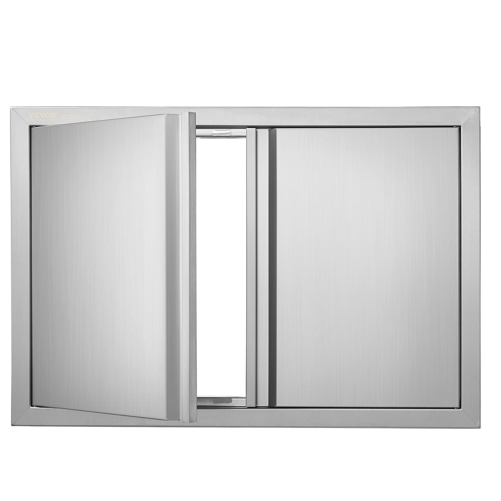 Porta di accesso per grill in acciaio inox 774 x 532 mm