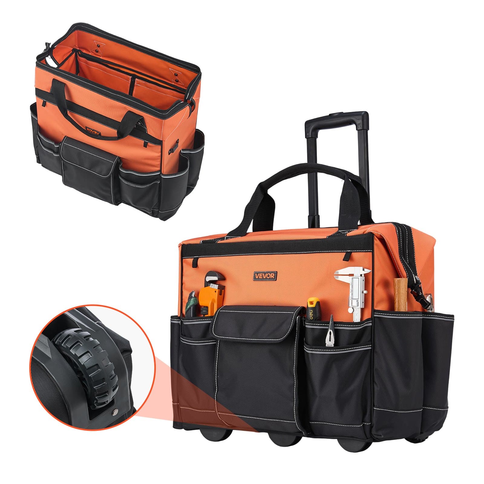 Werkzeugtasche Rollen Teleskopgriff