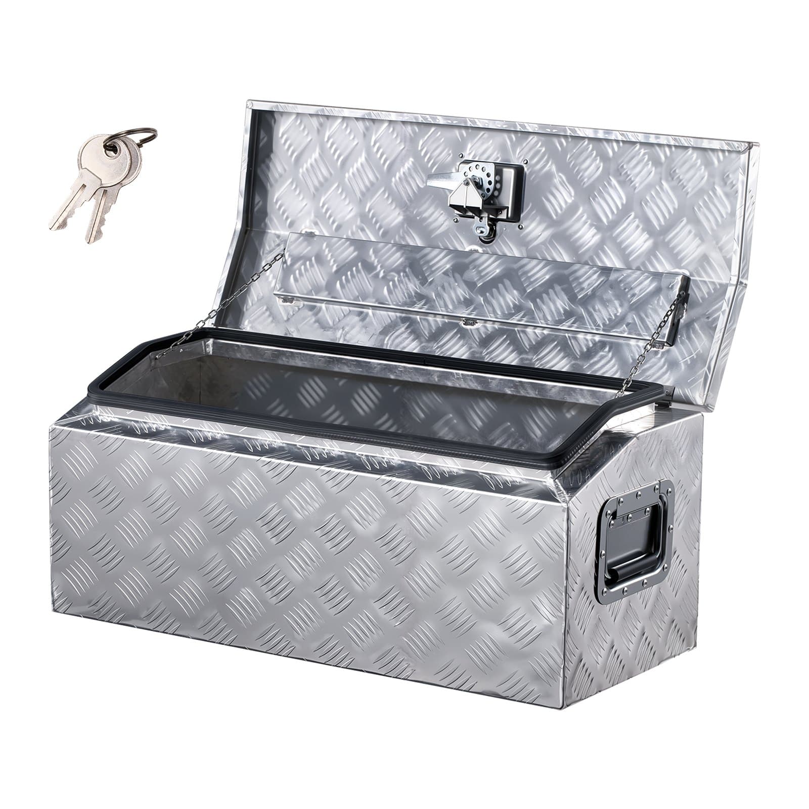 Caja de herramientas aluminio para remolque con T-Lock